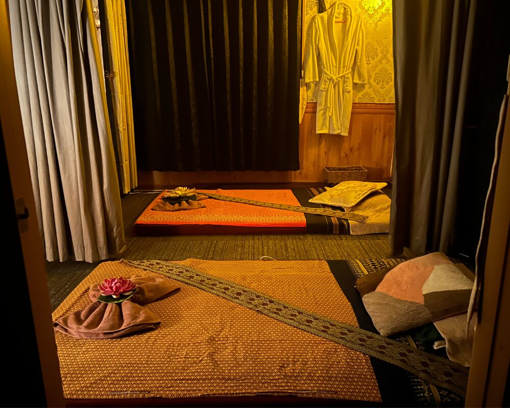 茨城県土浦市中村東のタイ古式マッサージ・ワンジャイの施術室