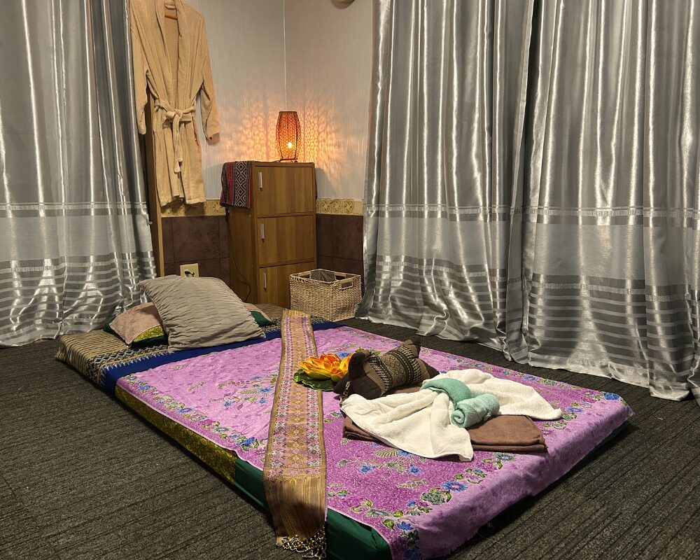 茨城県土浦市中村東のタイ古式マッサージ・ワンジャイ施術室